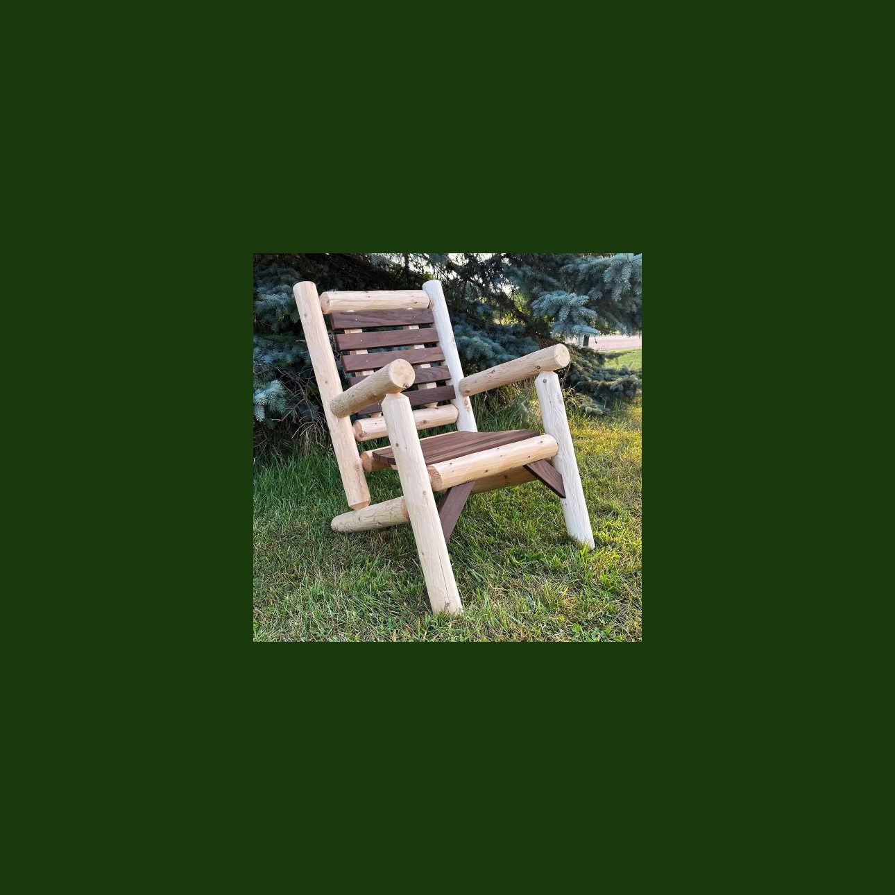 Log chair 3