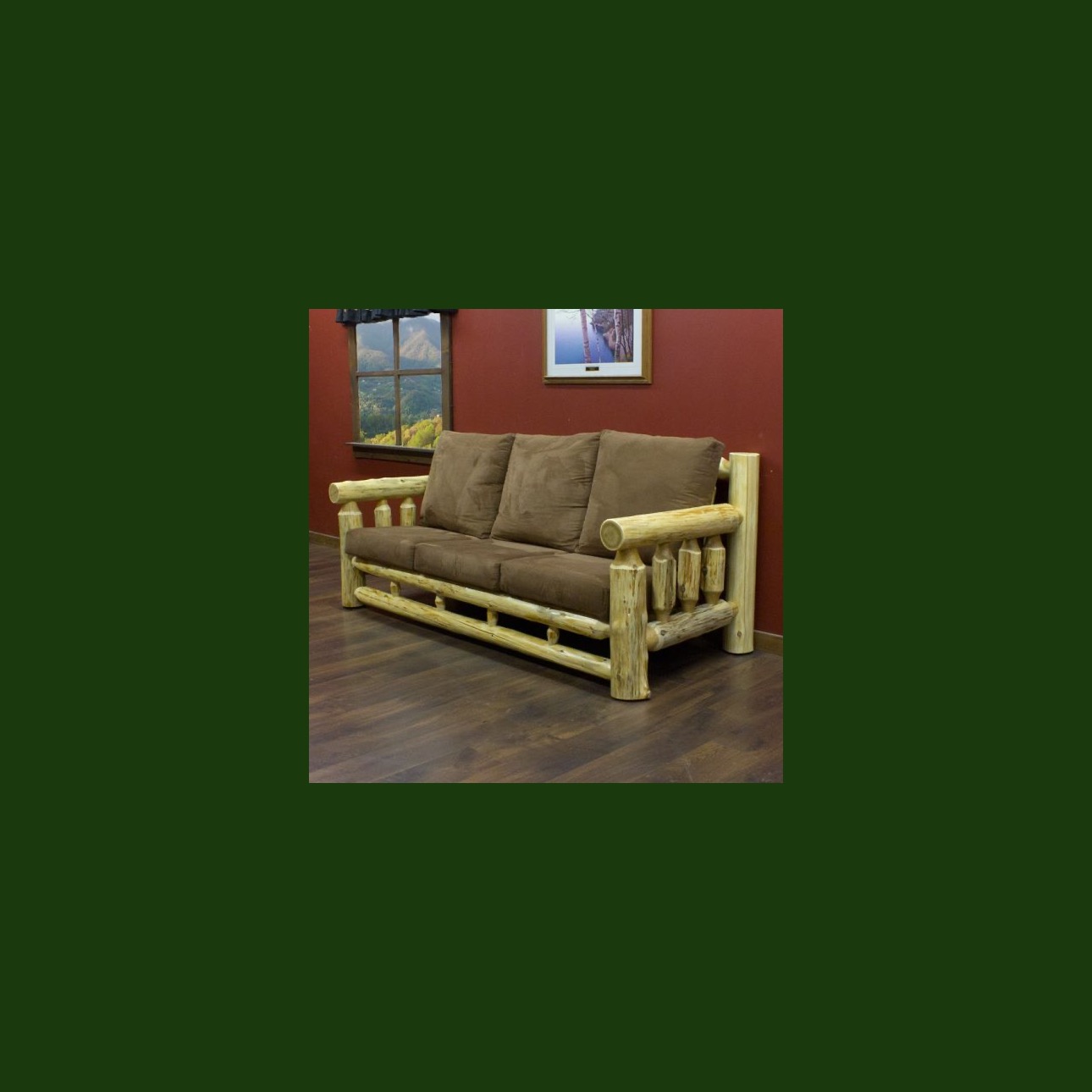 Log sofa